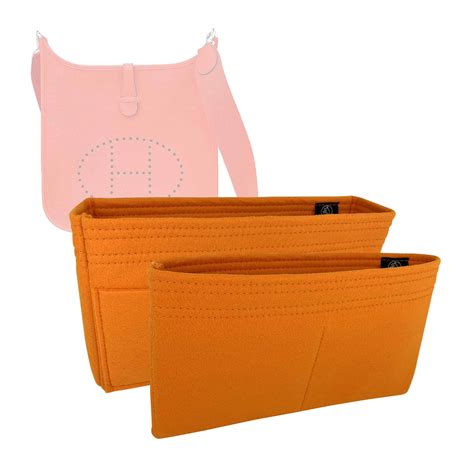 handbag liner for hermes|The Best Organizer for the Hermes Evelyne III Handbag.